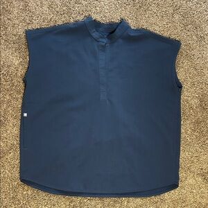 FIGS Oversized Rafaela Sleeveless Scrub Top